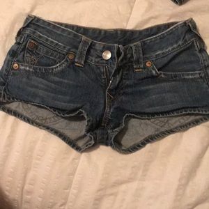 True religion shorts